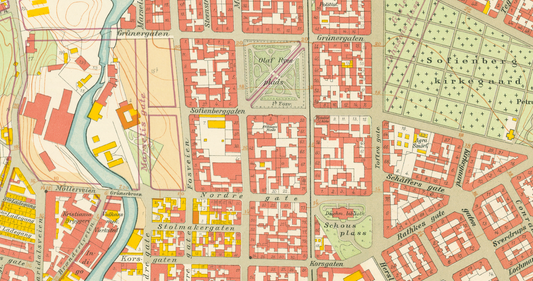 Kristiania 1921 - En liten kikk på detaljene