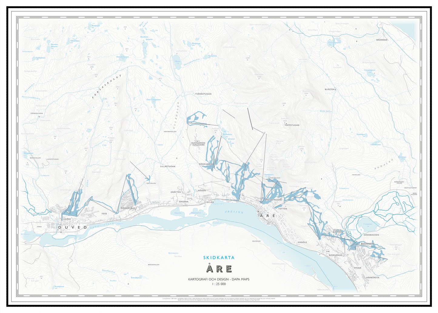 Skikart Åre