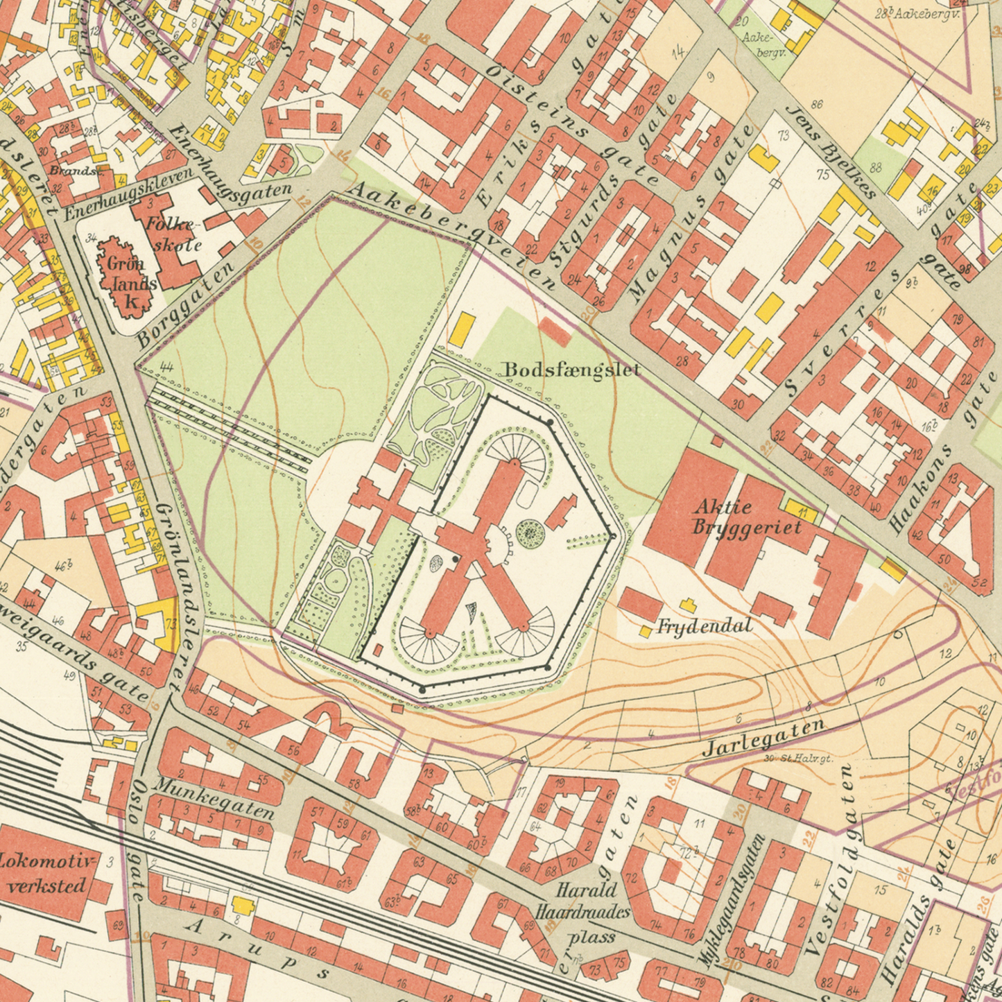 Gamlebyen 1921