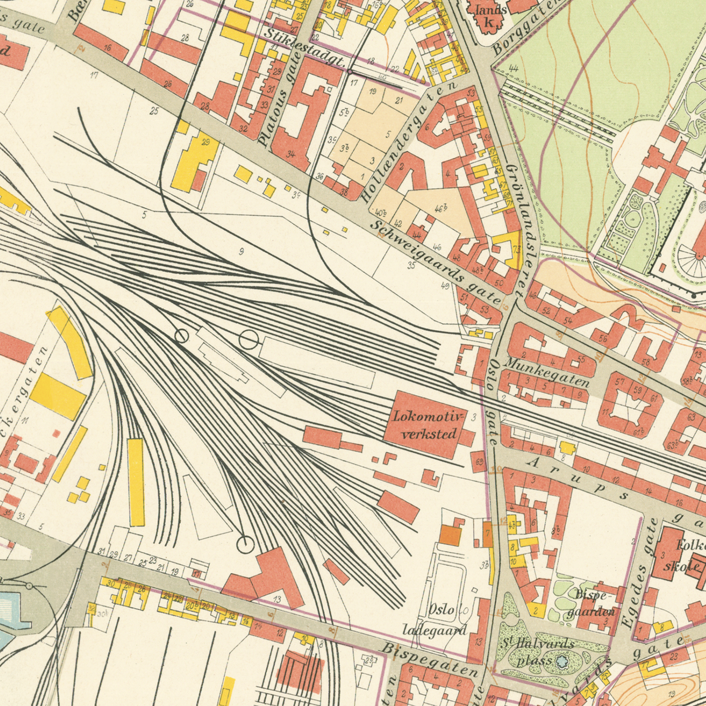 Gamlebyen 1921