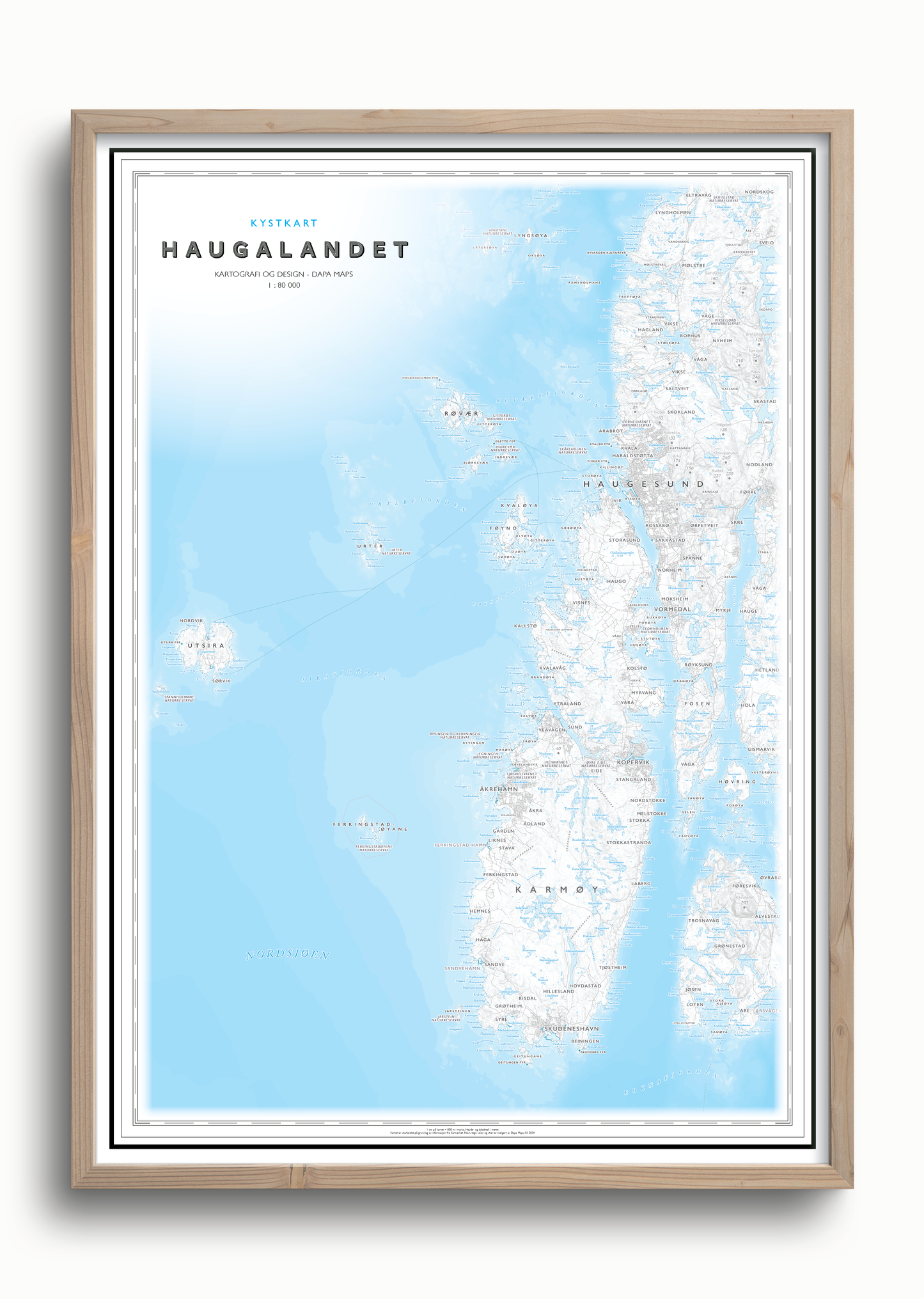 Kystkart Haugalandet