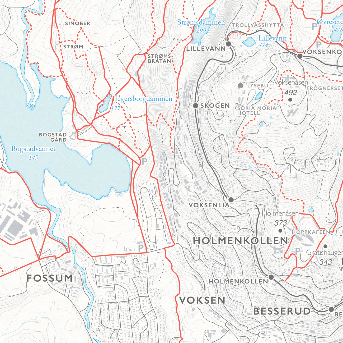 Turkart Oslo Nordmarka Sør