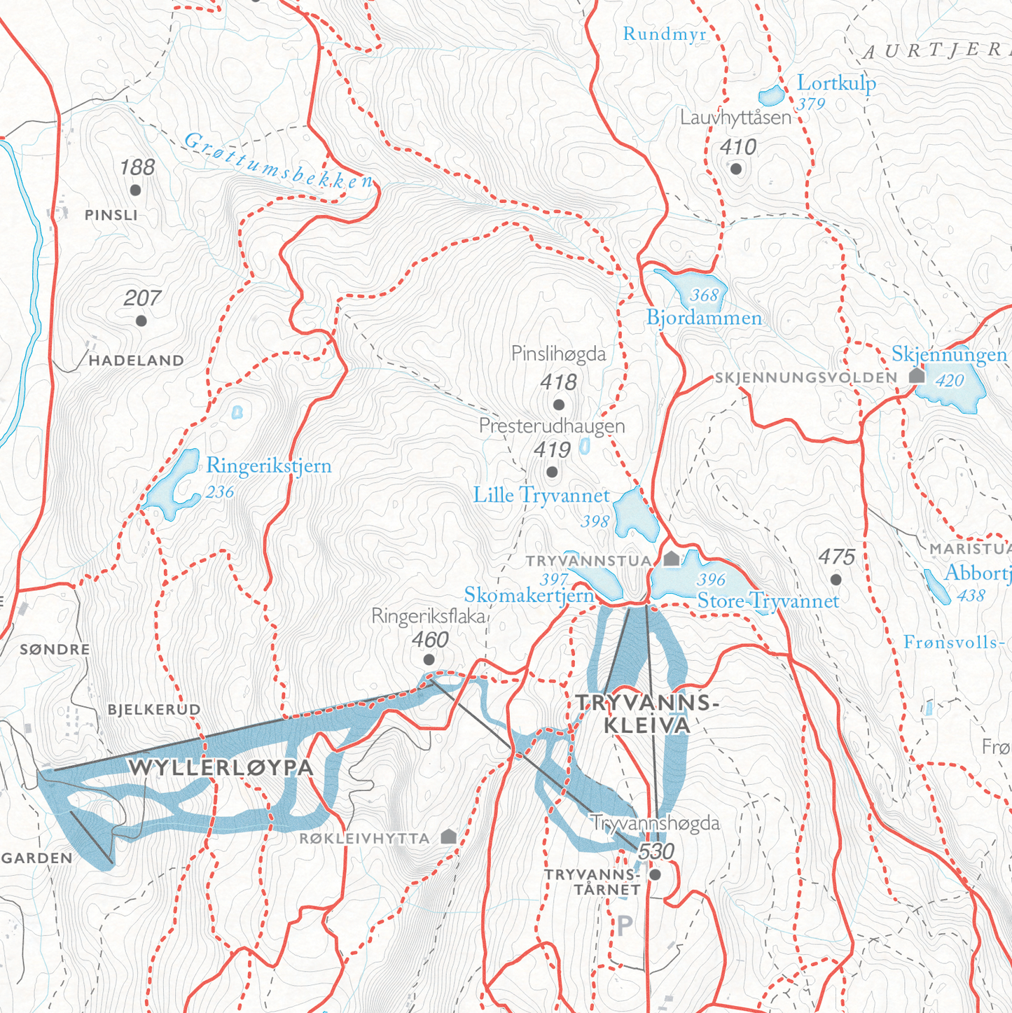 Turkart Oslo Nordmarka Sør