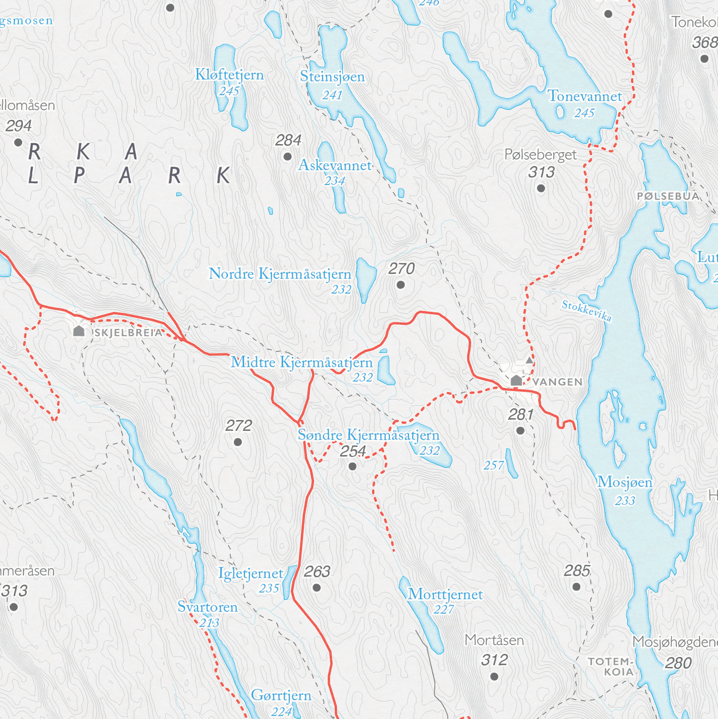 Sykkelkart Oslo Østmarka Nord