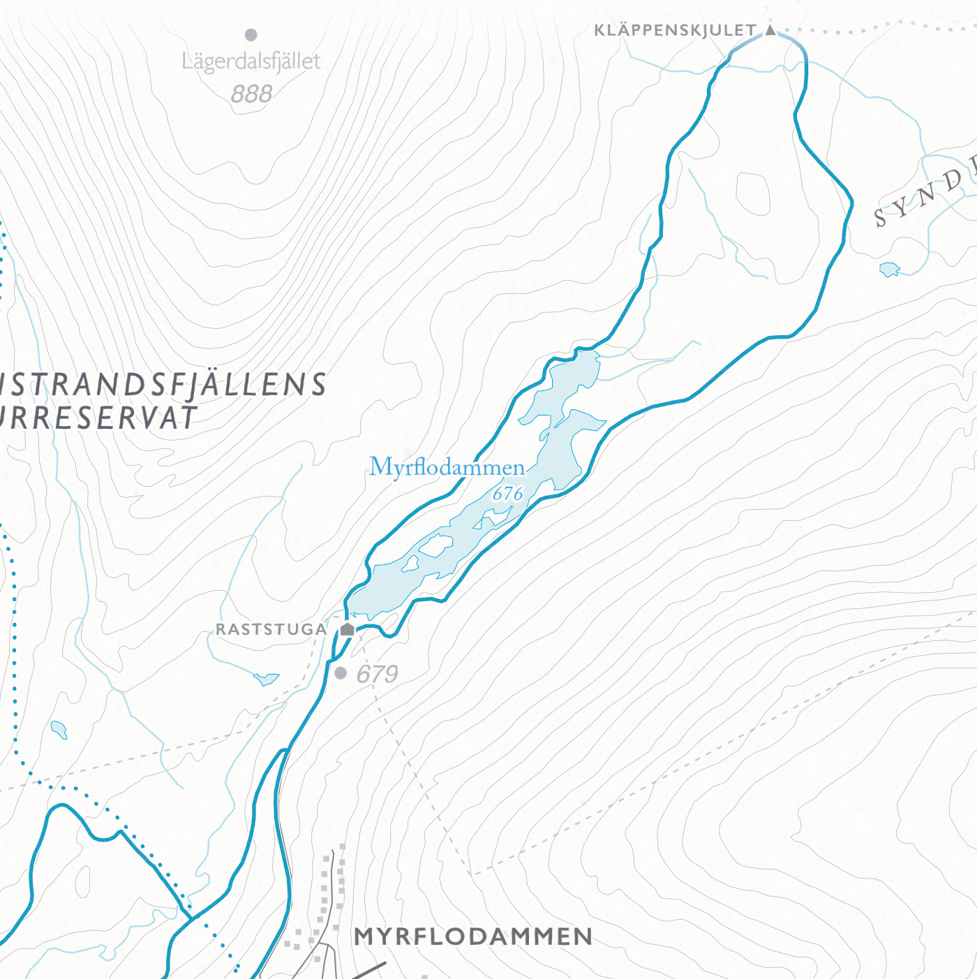 Skikart Sälen - Lindvallen - Tandådalen