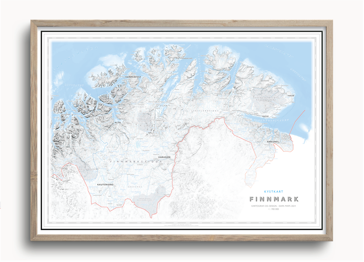 Kystkart Finnmark