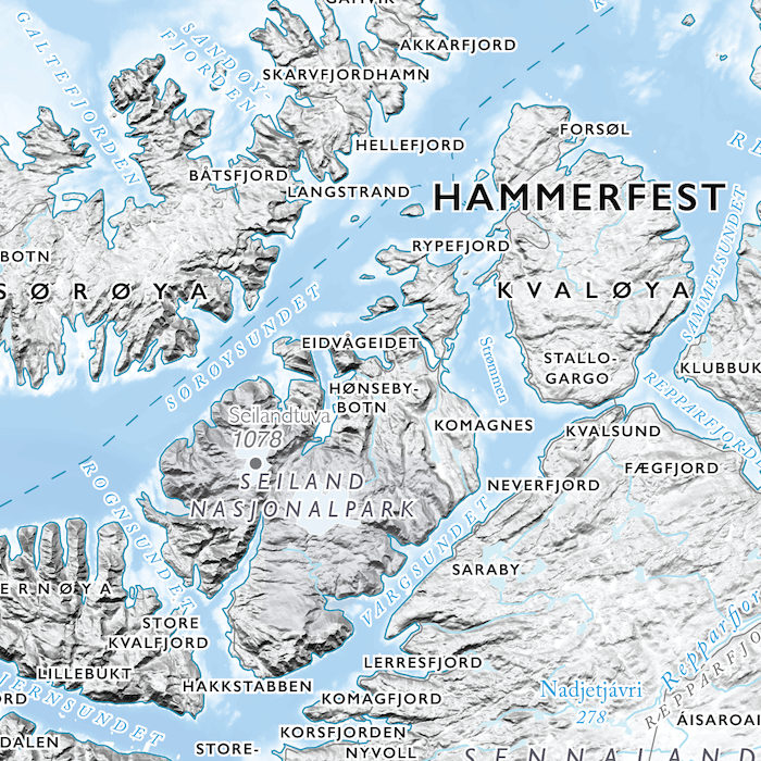 Kystkart Finnmark