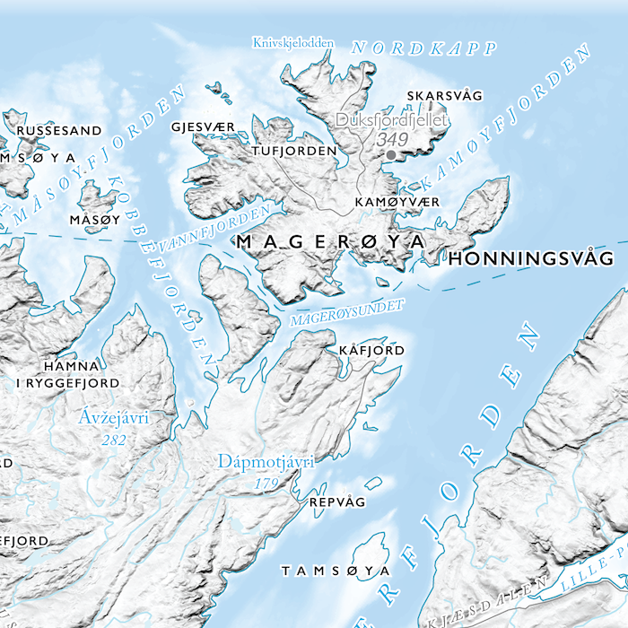 Kystkart Finnmark