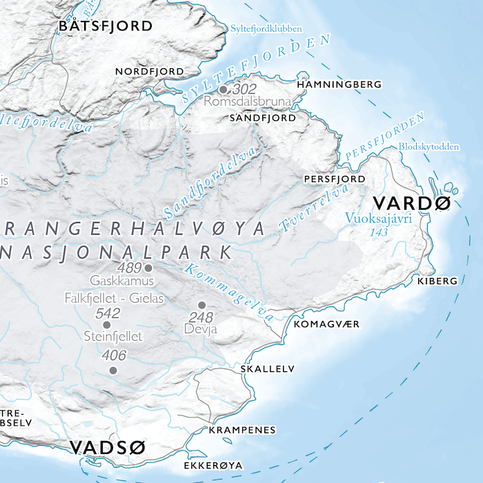 Kystkart Finnmark