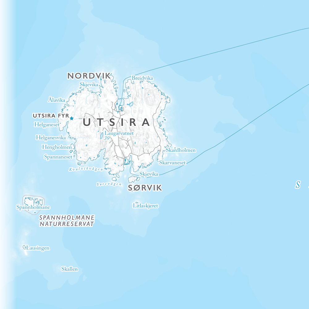 Kystkart Haugalandet