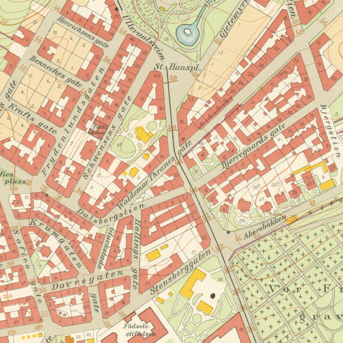 St. Hanshaugen 1921