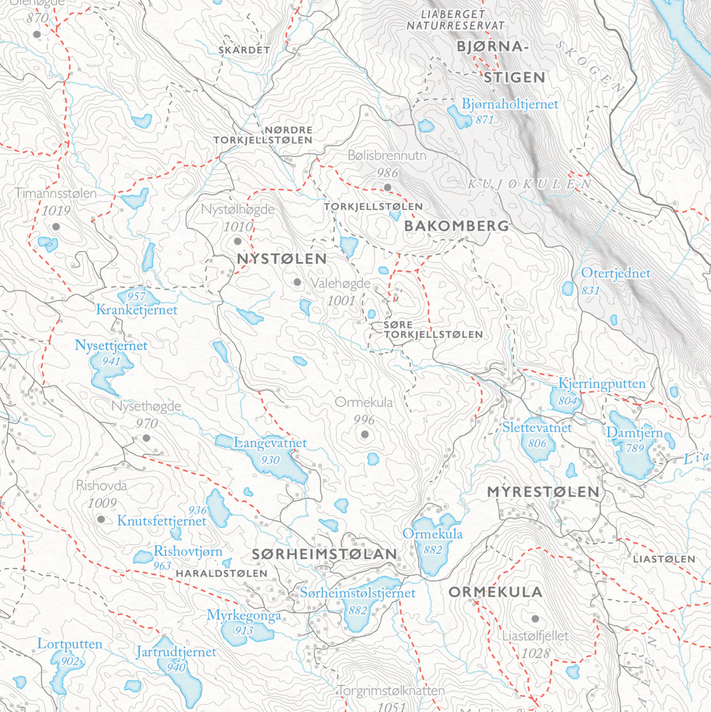 Turkart Aurdal i Valdres