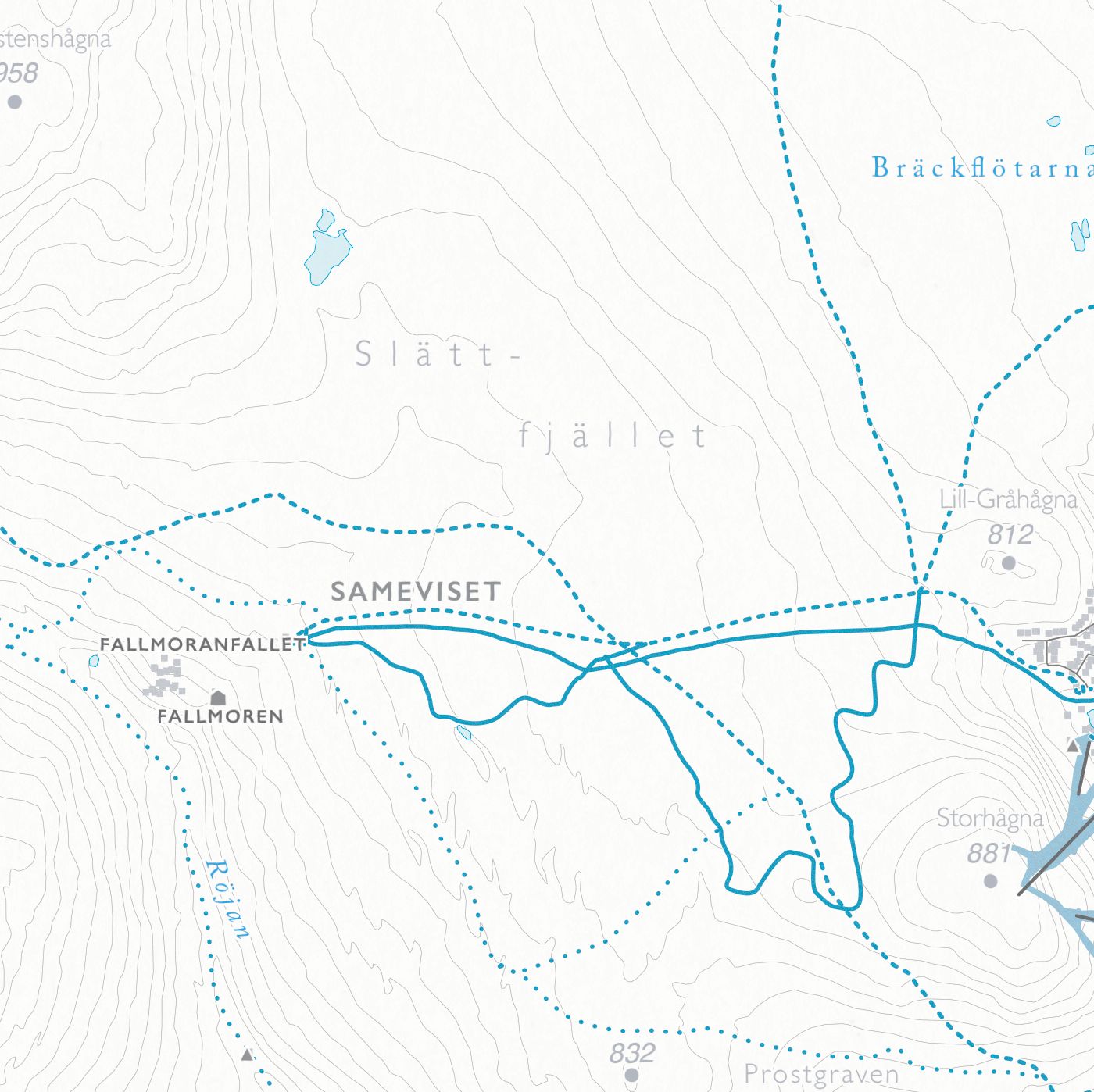 Skikart Vemdalen