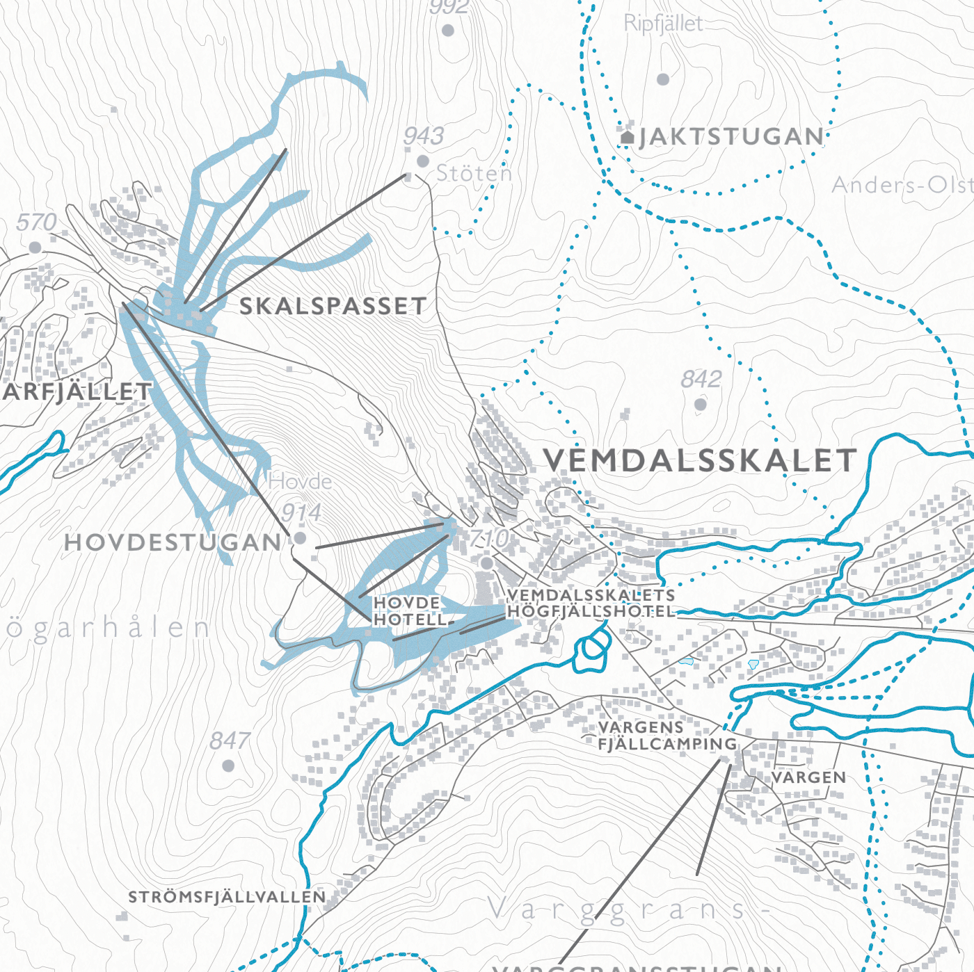 Skikart Vemdalen