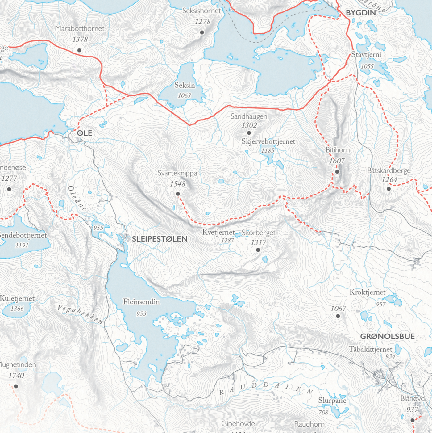 Turkart Beitostølen