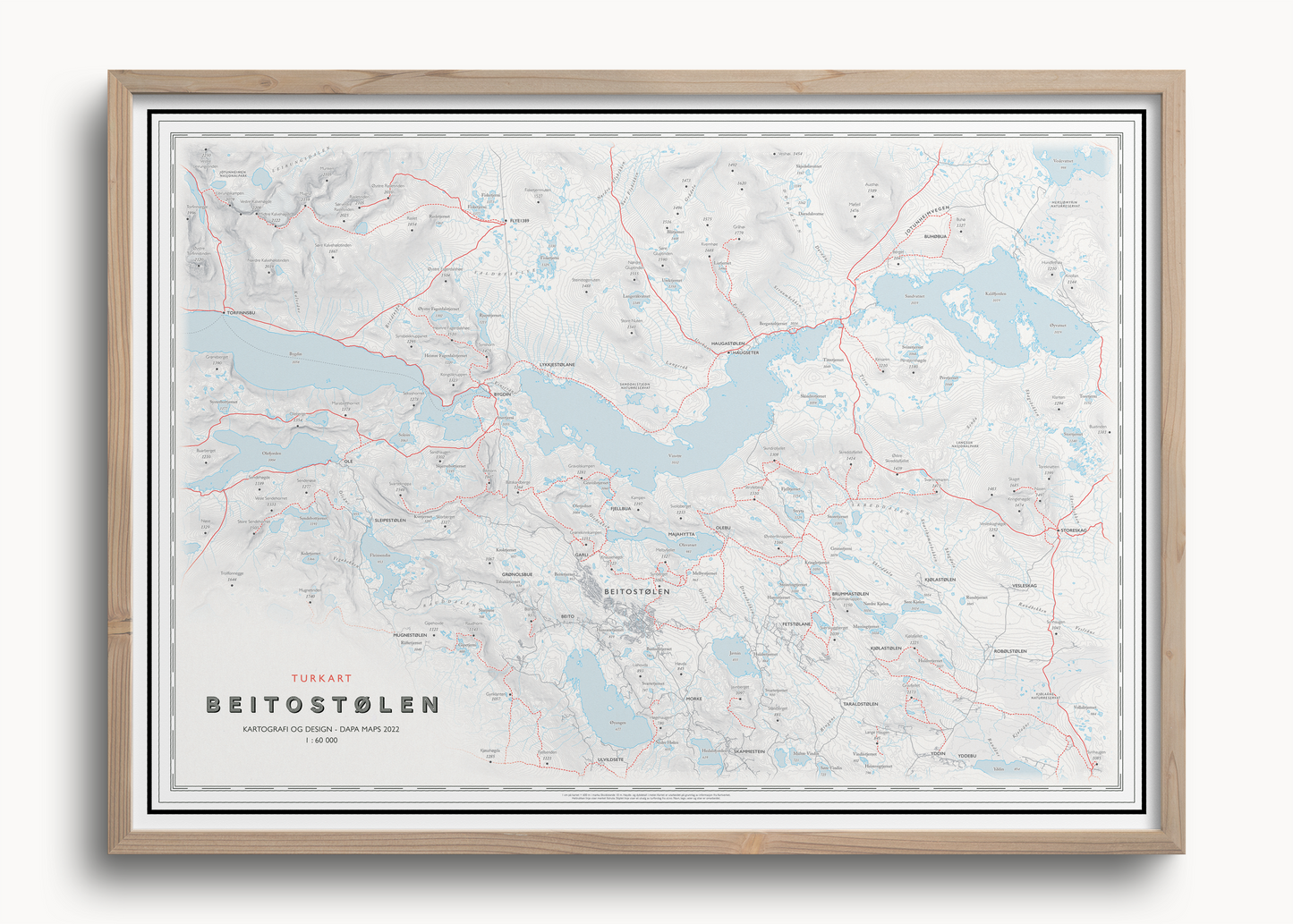 Turkart Beitostølen