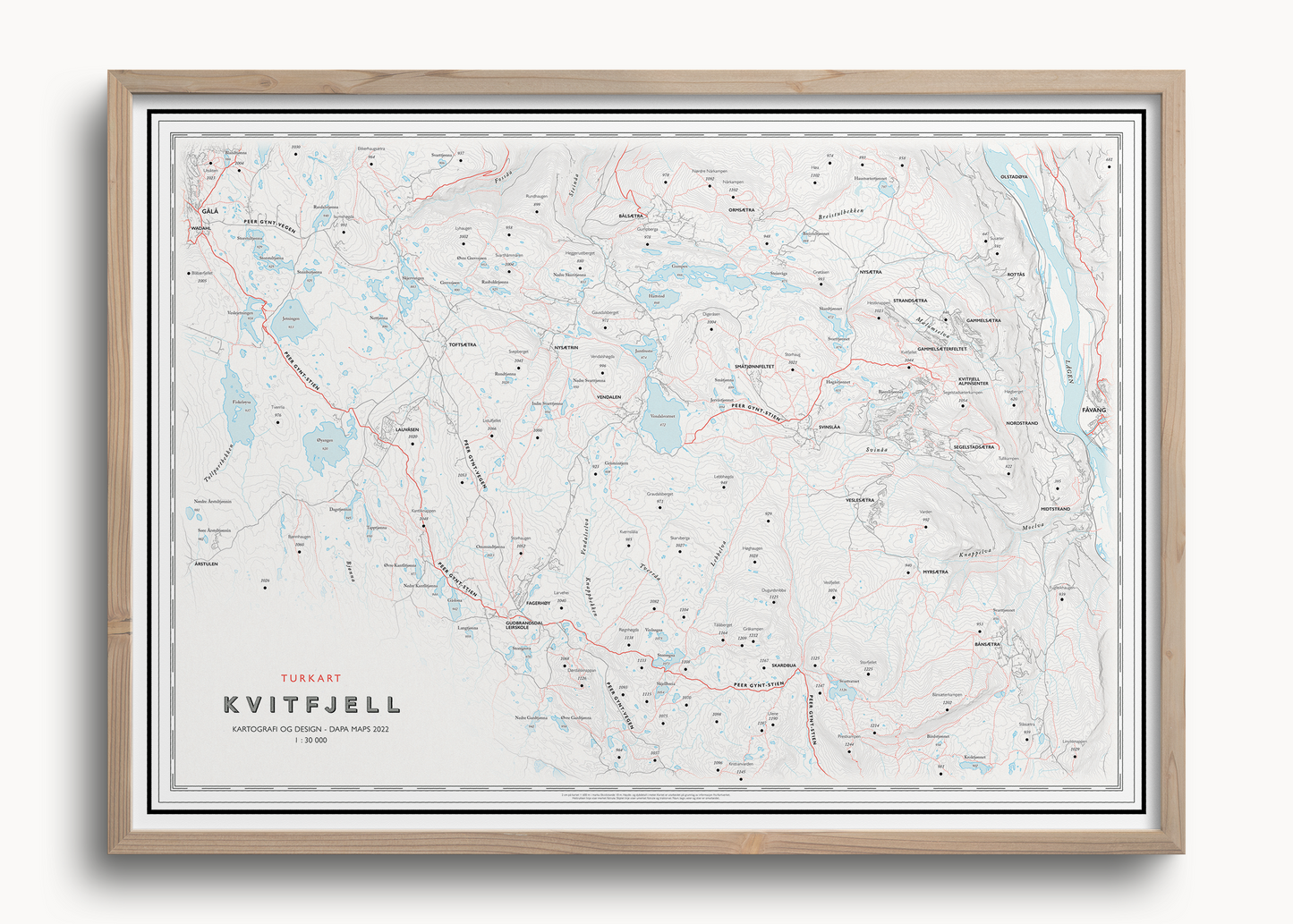 Turkart Kvitfjell