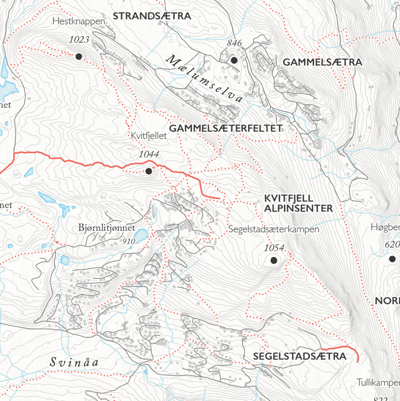 Turkart Kvitfjell