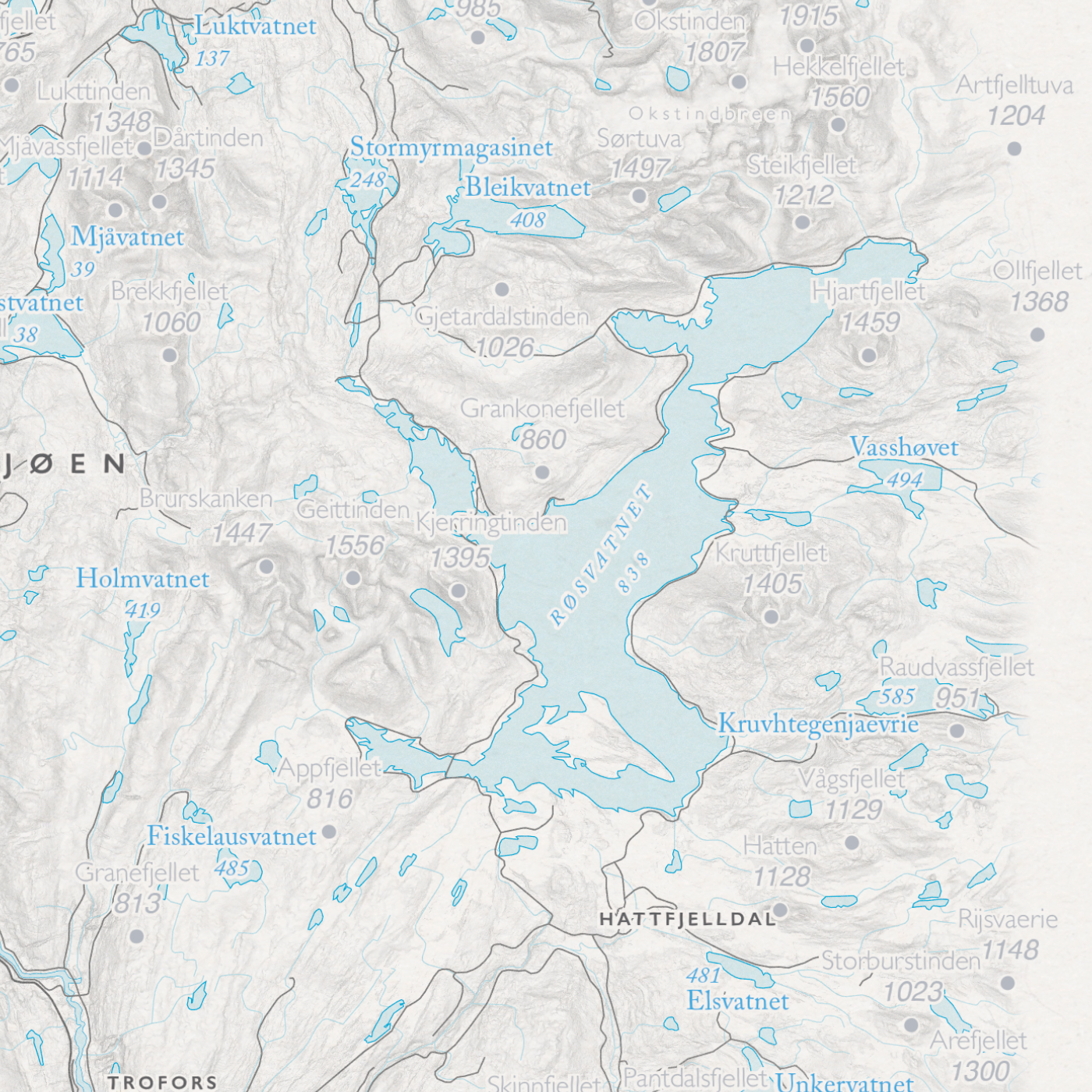 Kystkart Helgeland