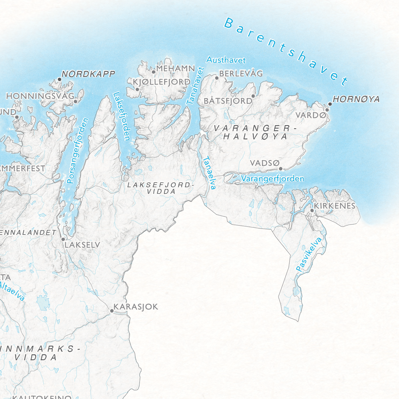 Norgeskart