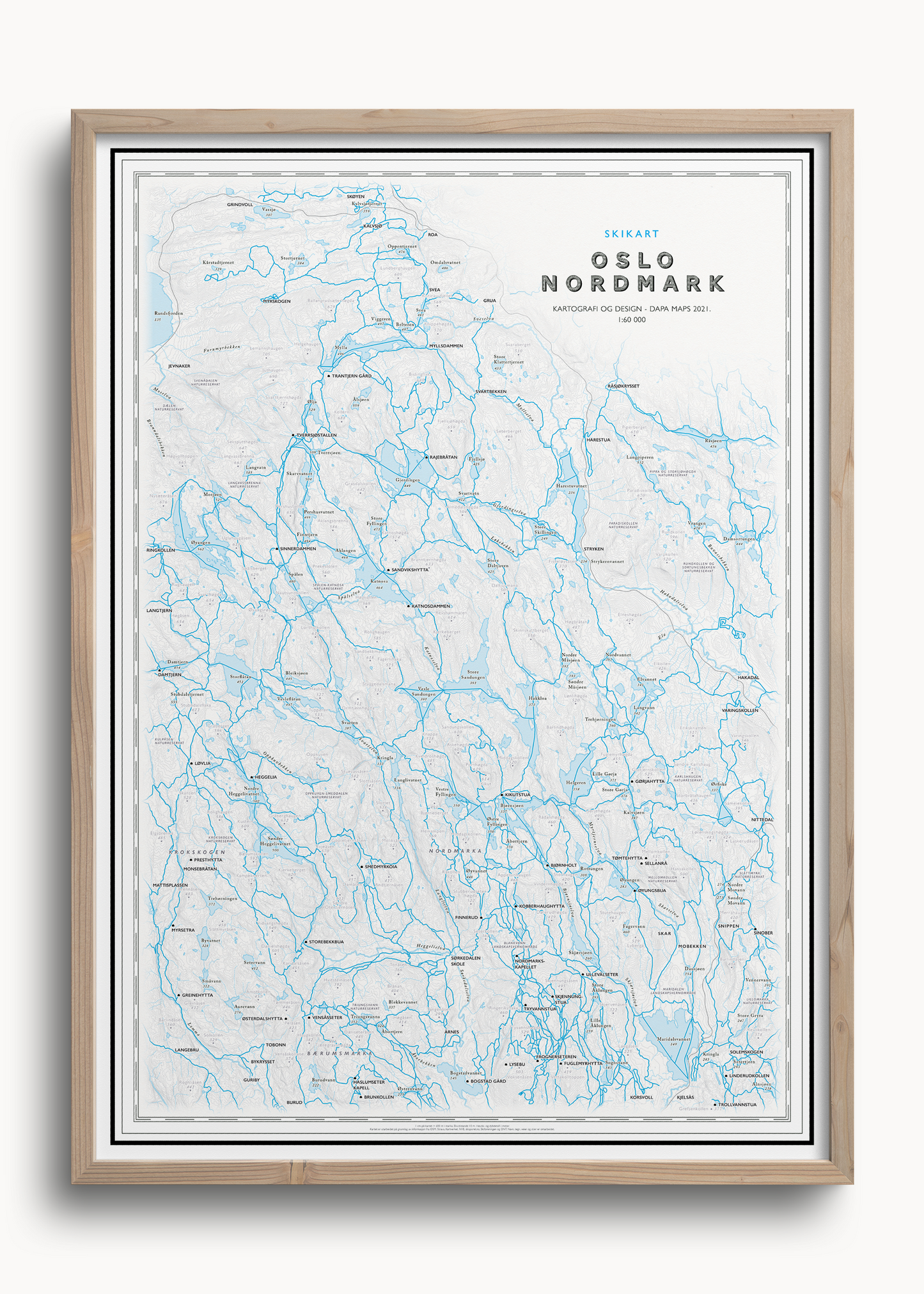 Skikart Oslo Nordmark