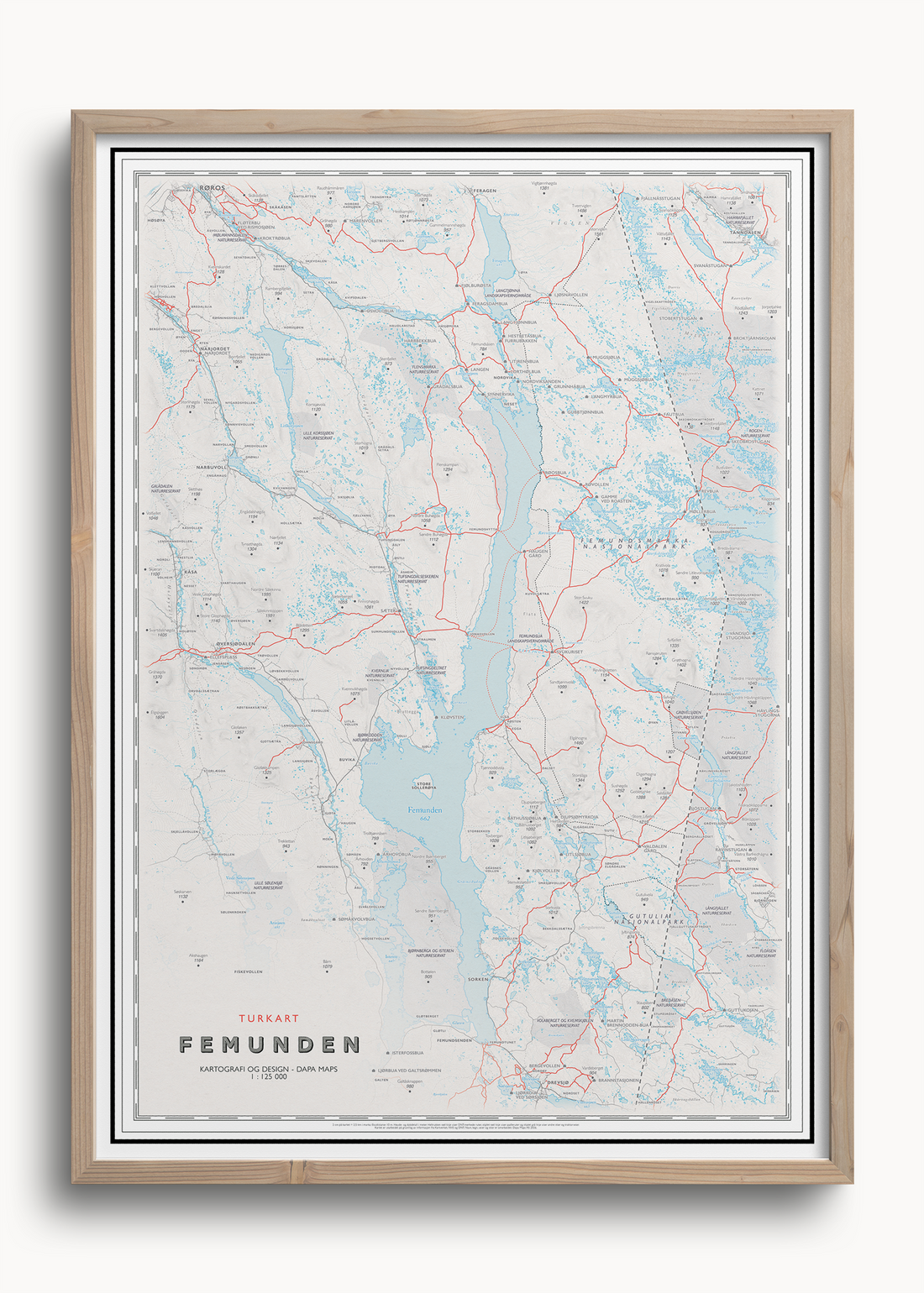 Dapa Maps eller Kart.no - hvilket veggkart passer deg?