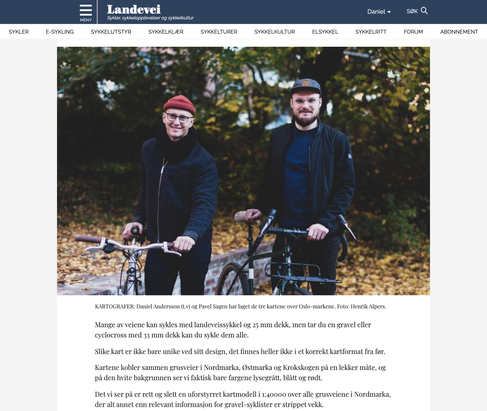 Omtale på Landevei.no - Dapa Maps