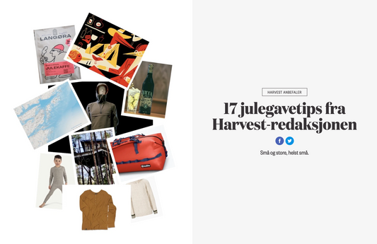 Harvest Magazine anbefaler 17 julegaver (oss inkludert) i sin guide