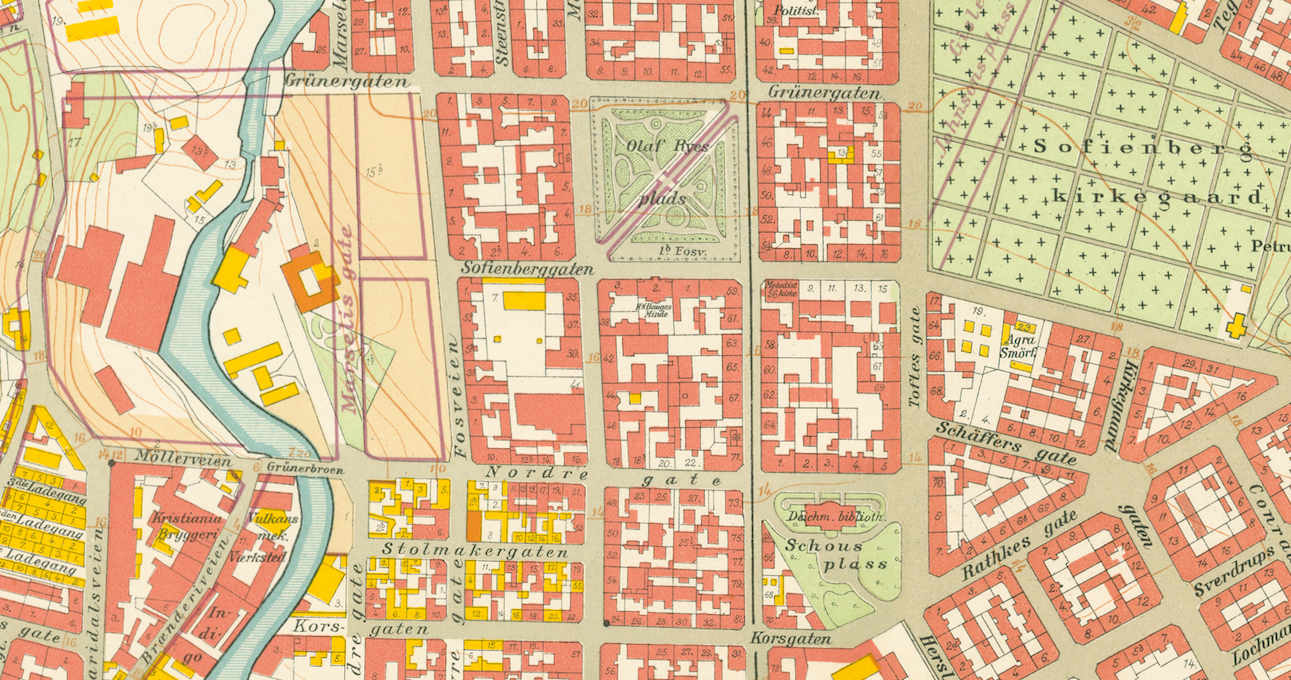 Kristiania 1921 - En liten kikk på detaljene