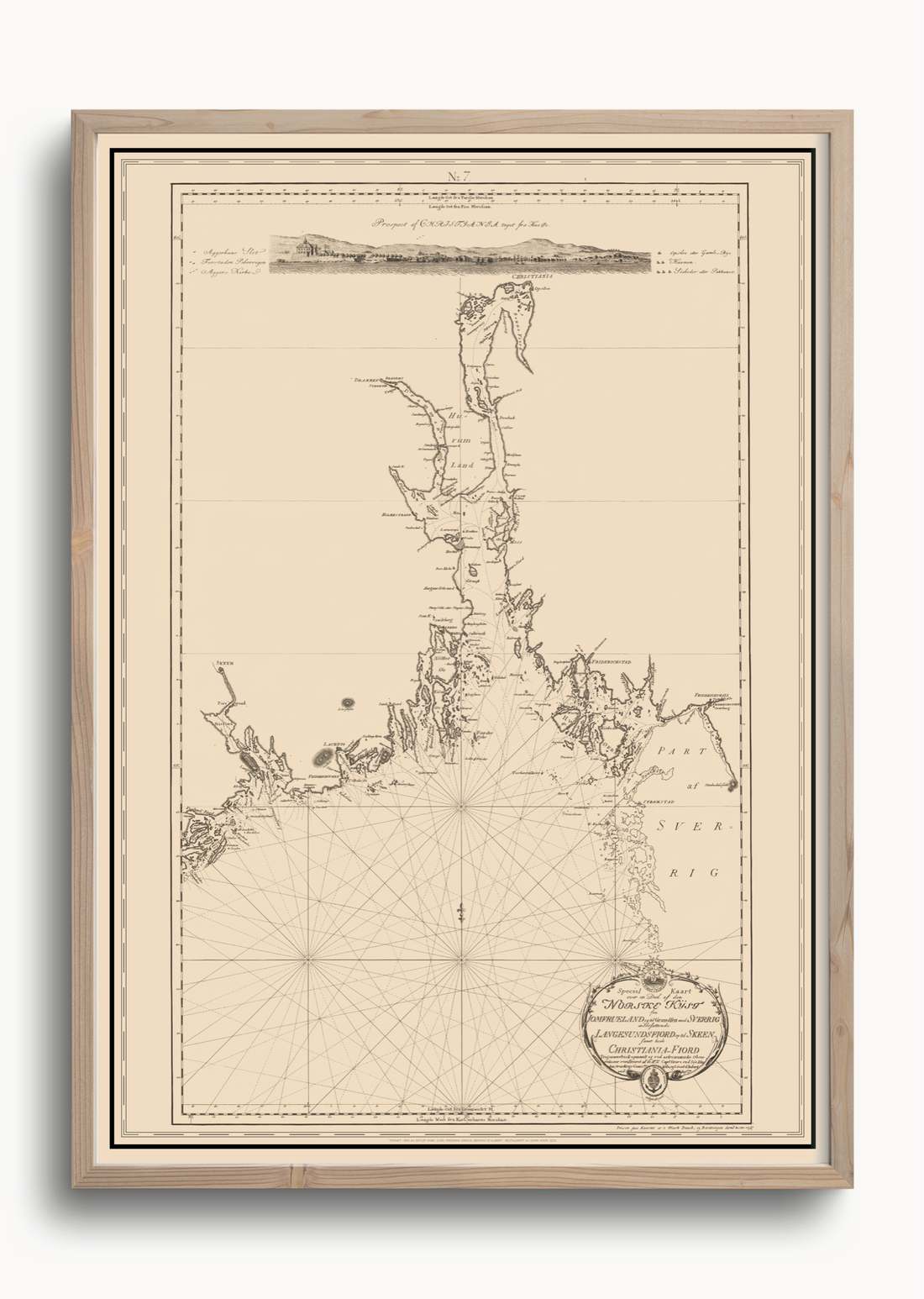 Oslofjorden i kartene: fra 1803 til dagens skjærgårdskart