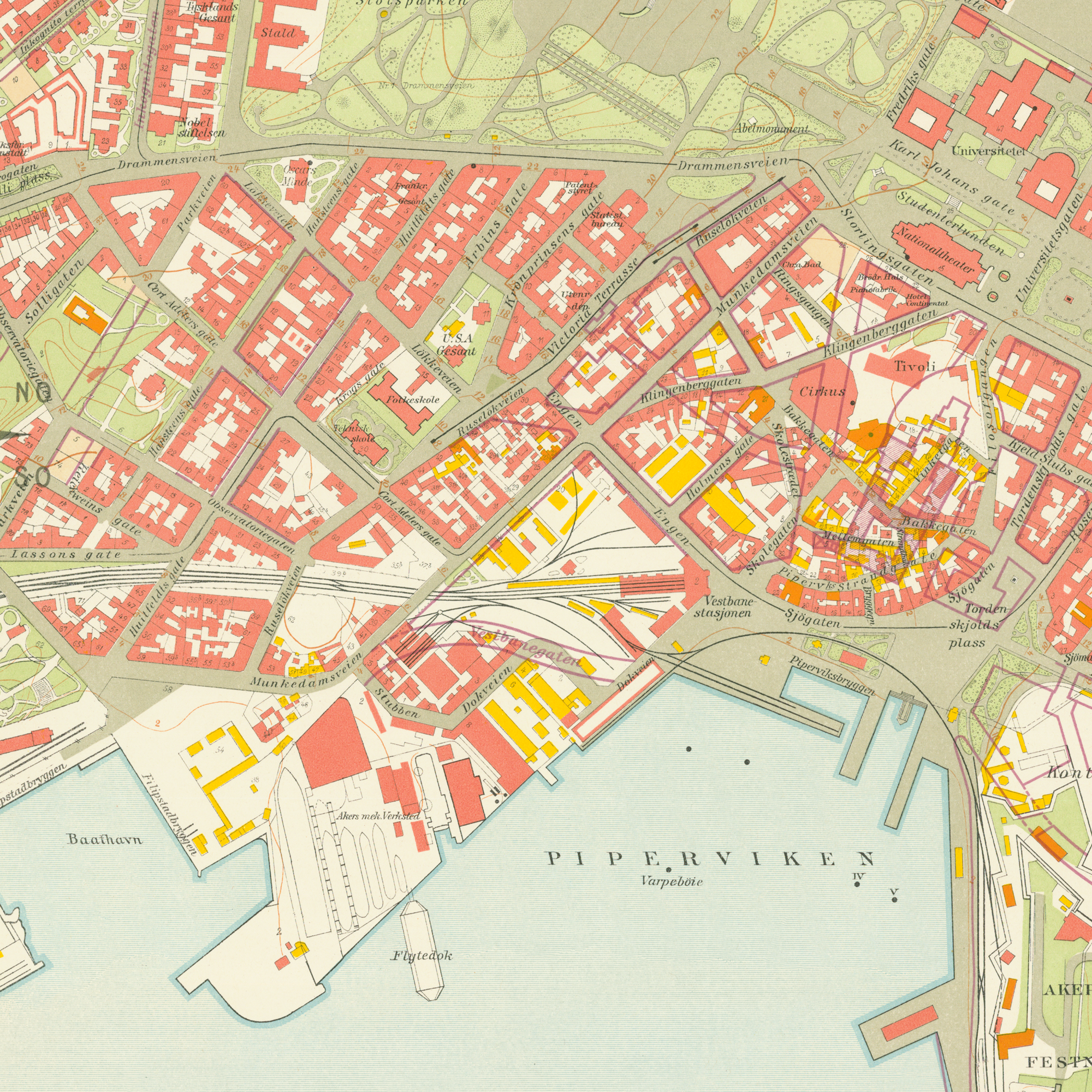 Kristiania 1921 (187x151cm)