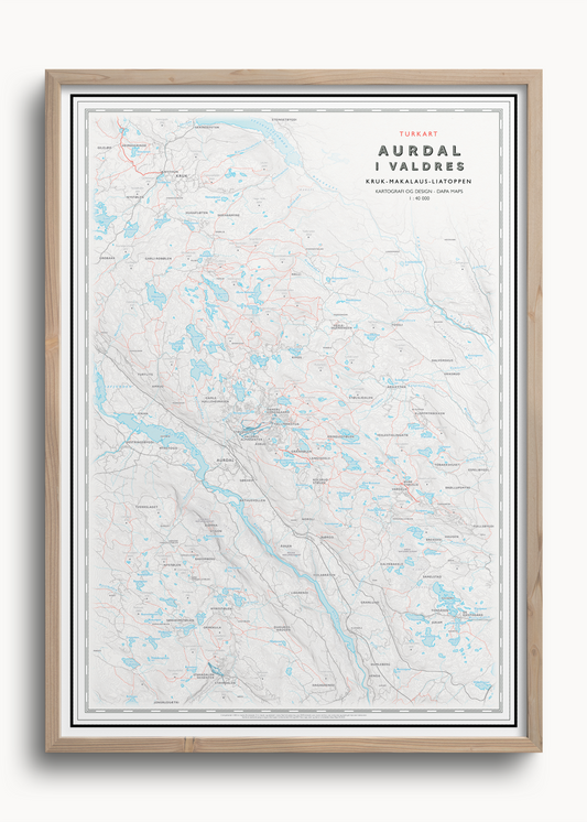 Turkart Aurdal i Valdres