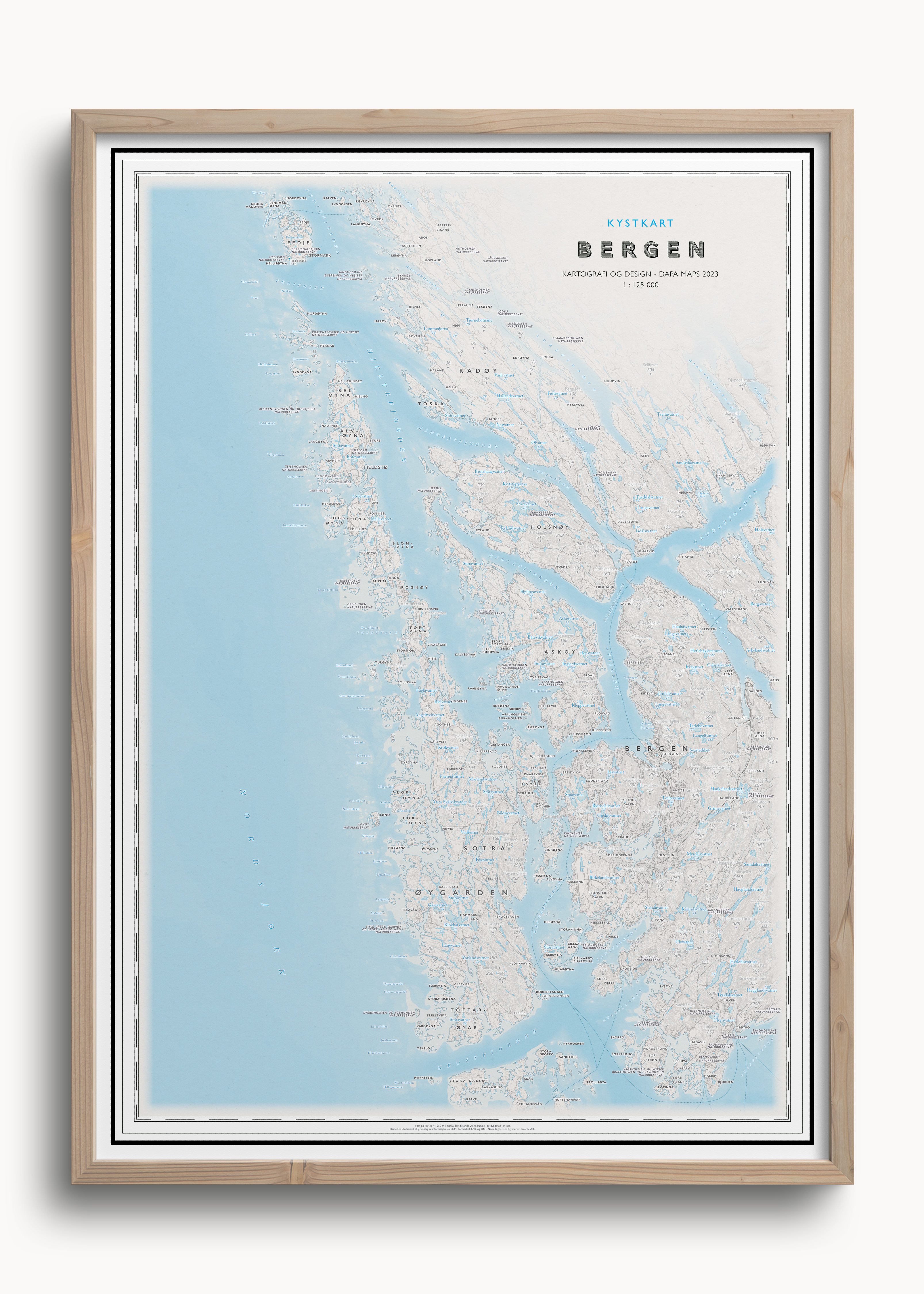 Kystkart Bergen