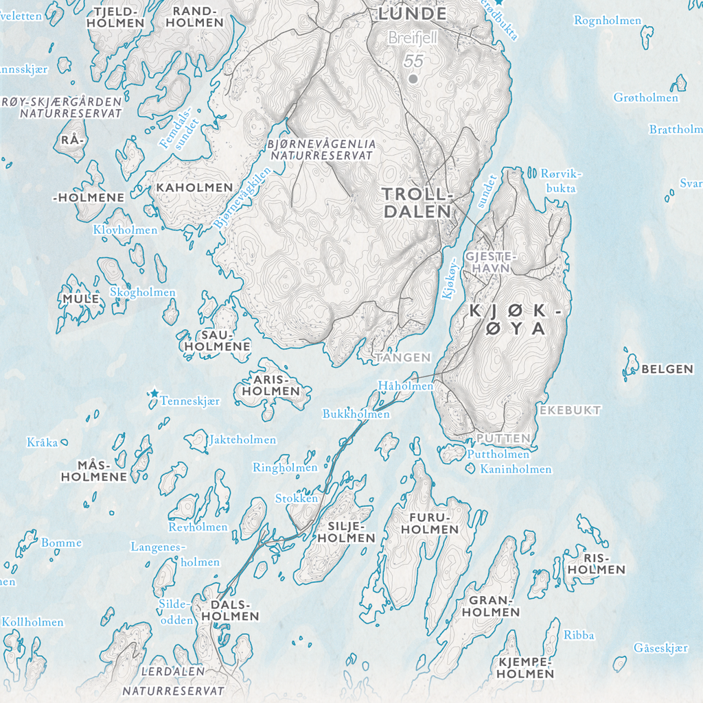 Skjærgårdskart Fredrikstad