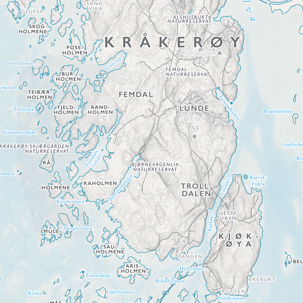 Skjærgårdskart Fredrikstad