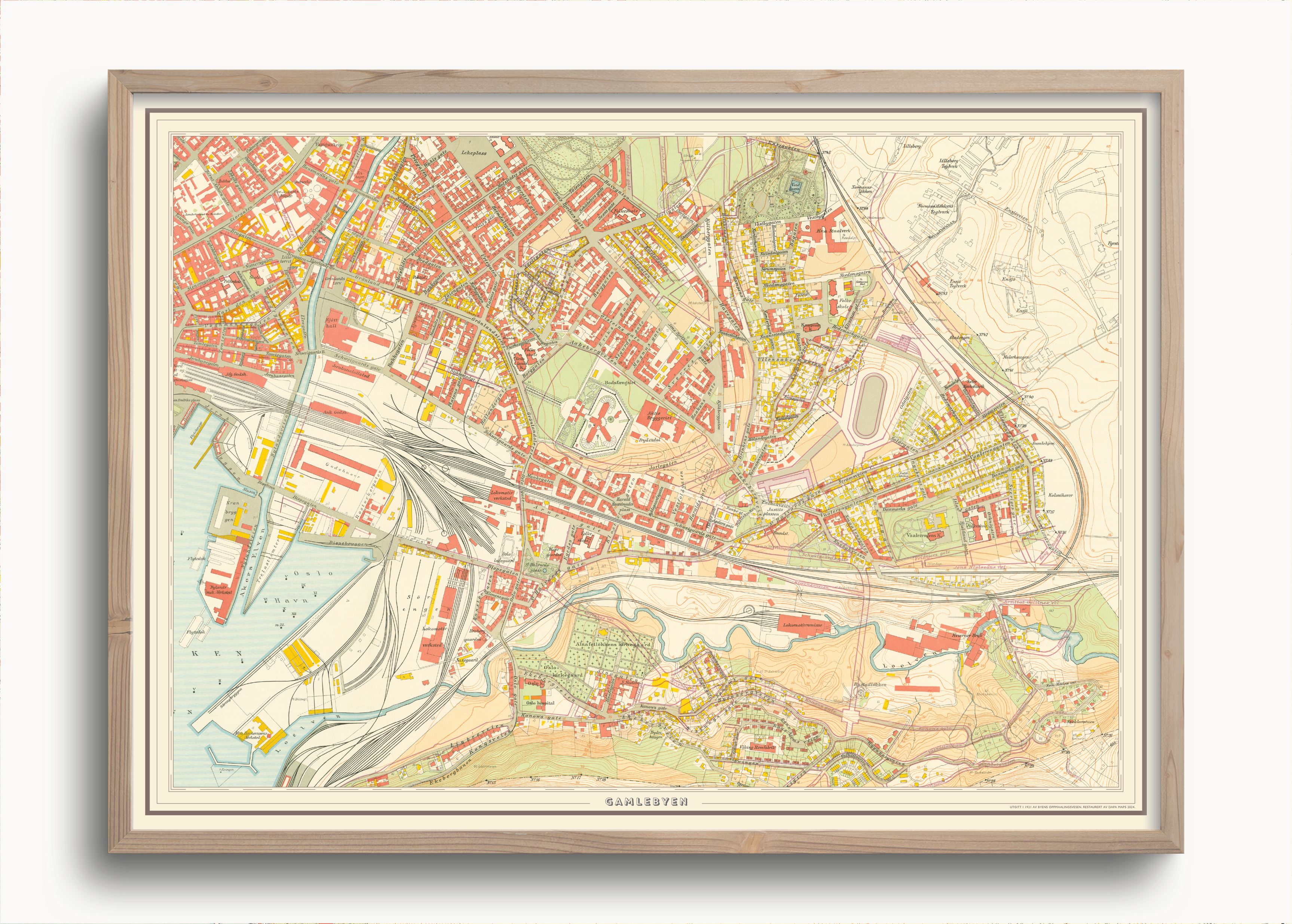 Gamlebyen 1921
