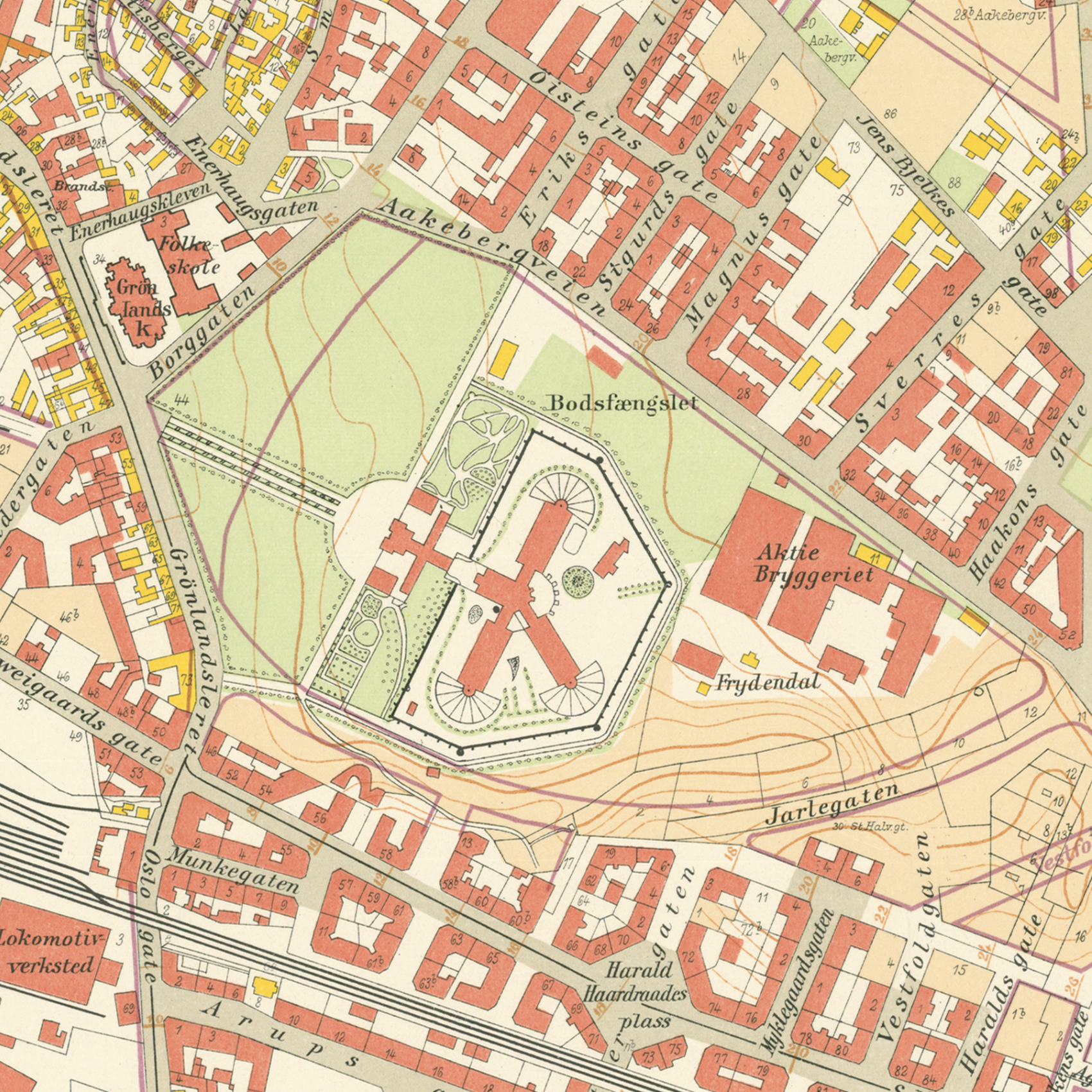 Gamlebyen 1921