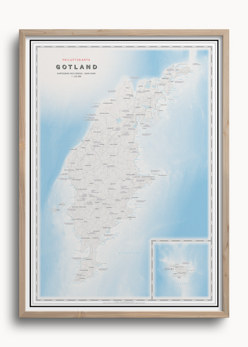 Friluftskart Gotland