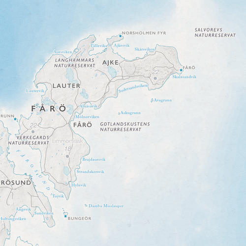 Friluftskart Gotland