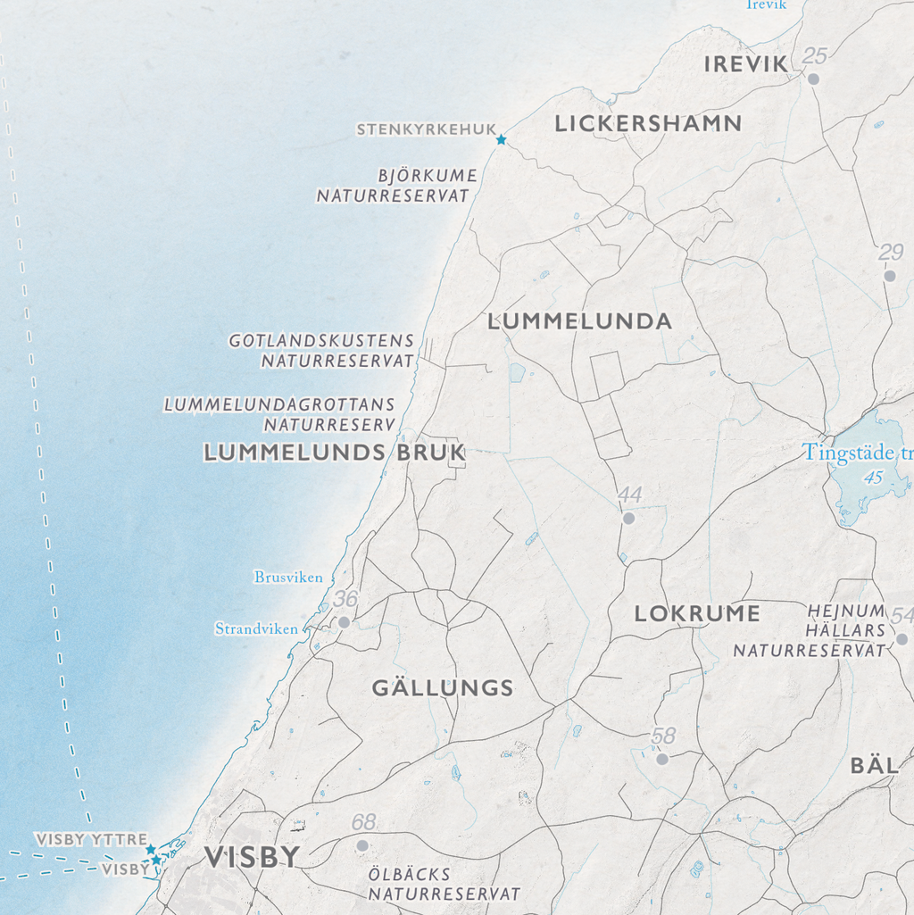 Friluftskart Gotland
