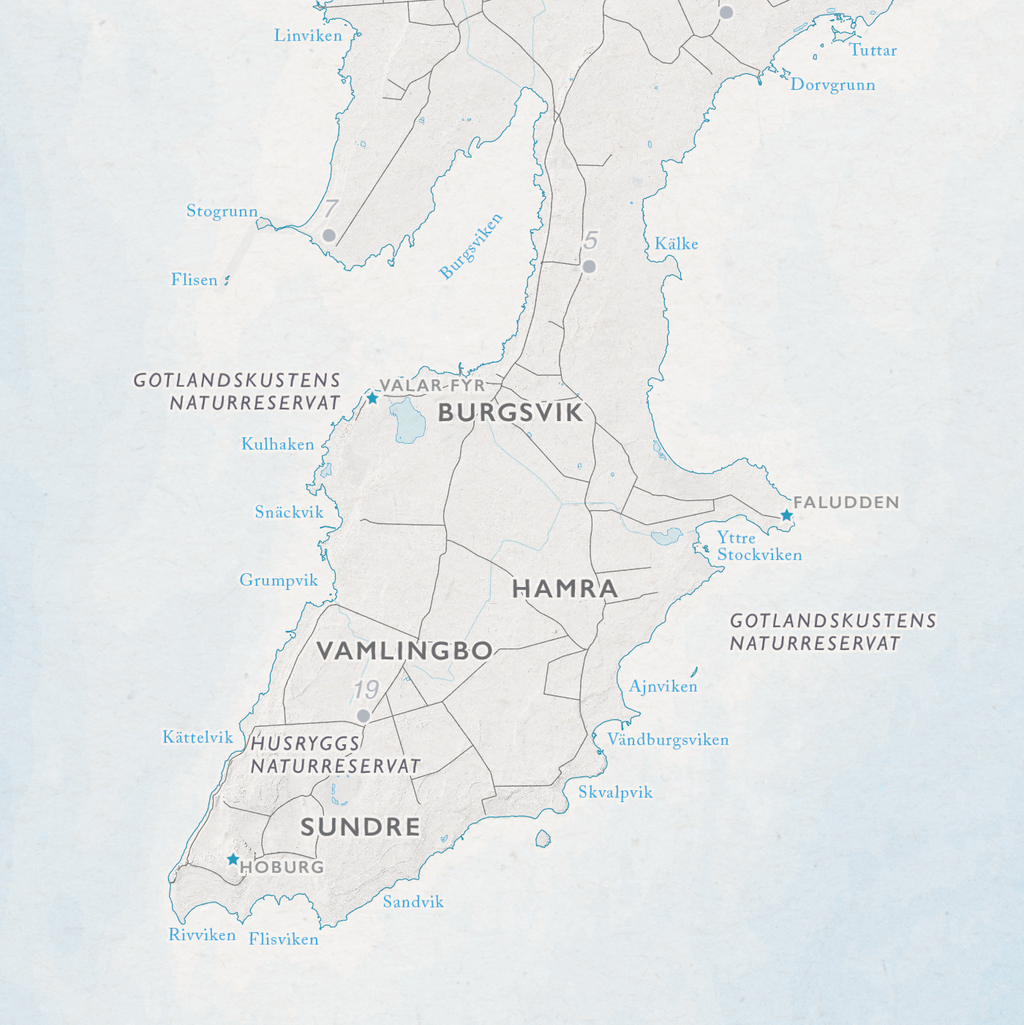 Friluftskart Gotland