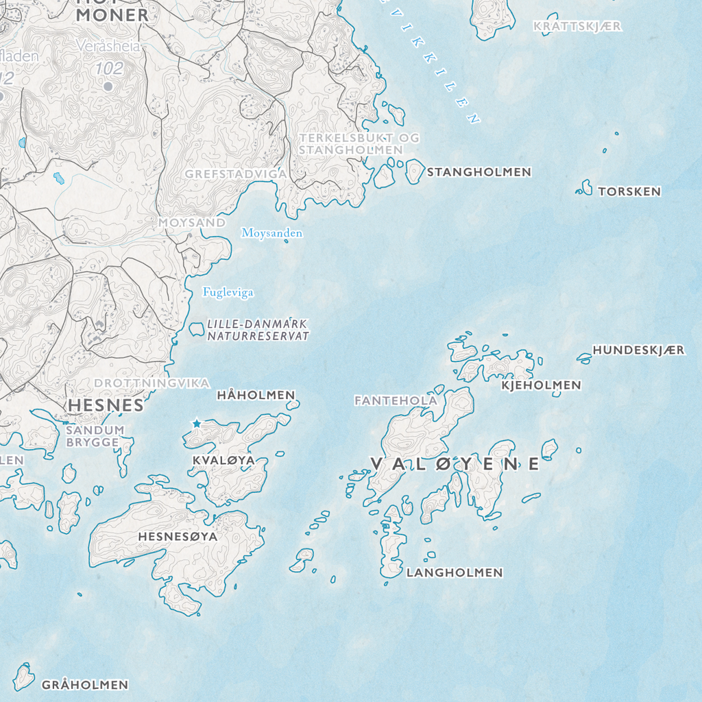 Skjærgårdskart Grimstad