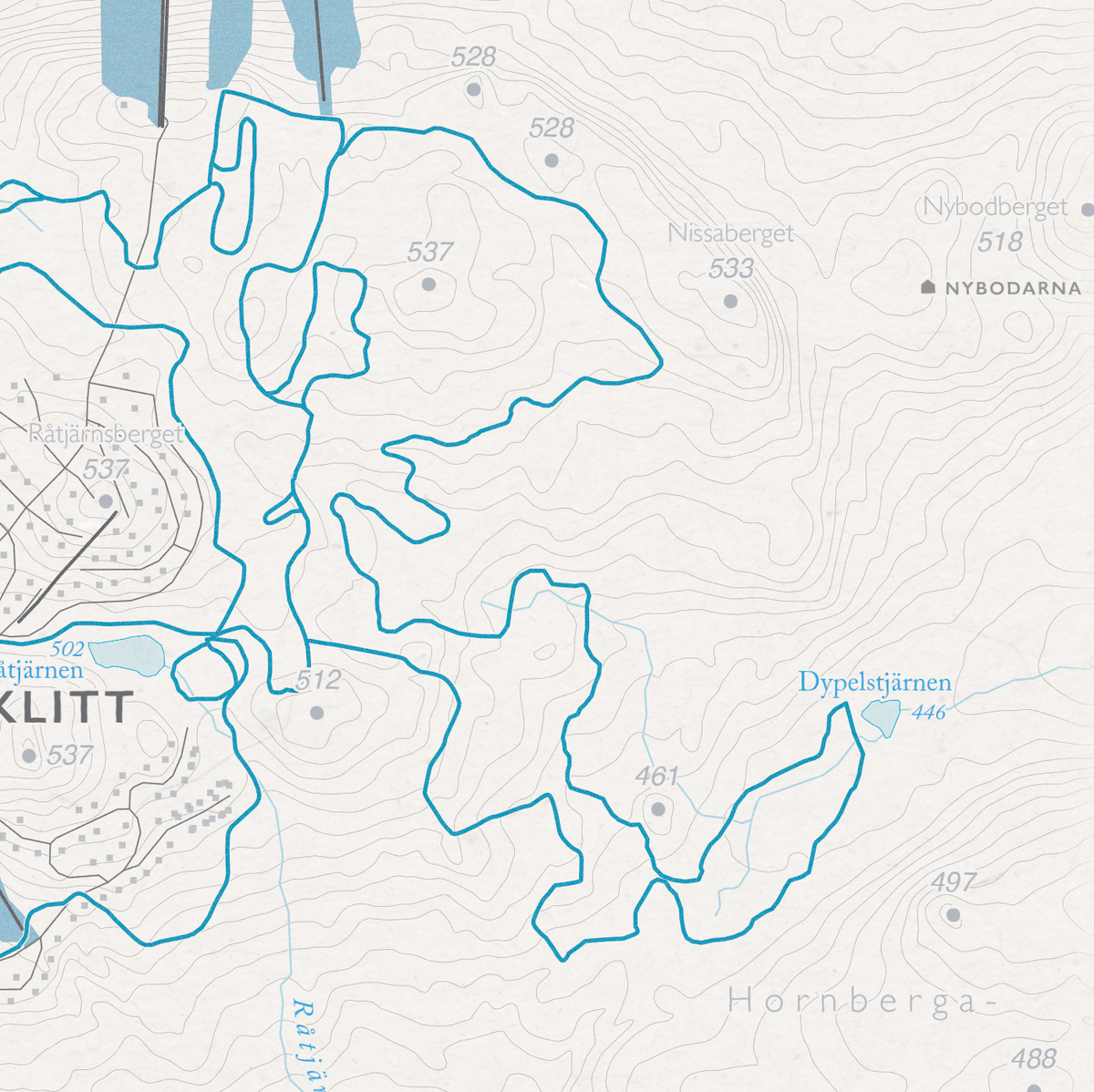 Skikart Orsa - Grönklitt
