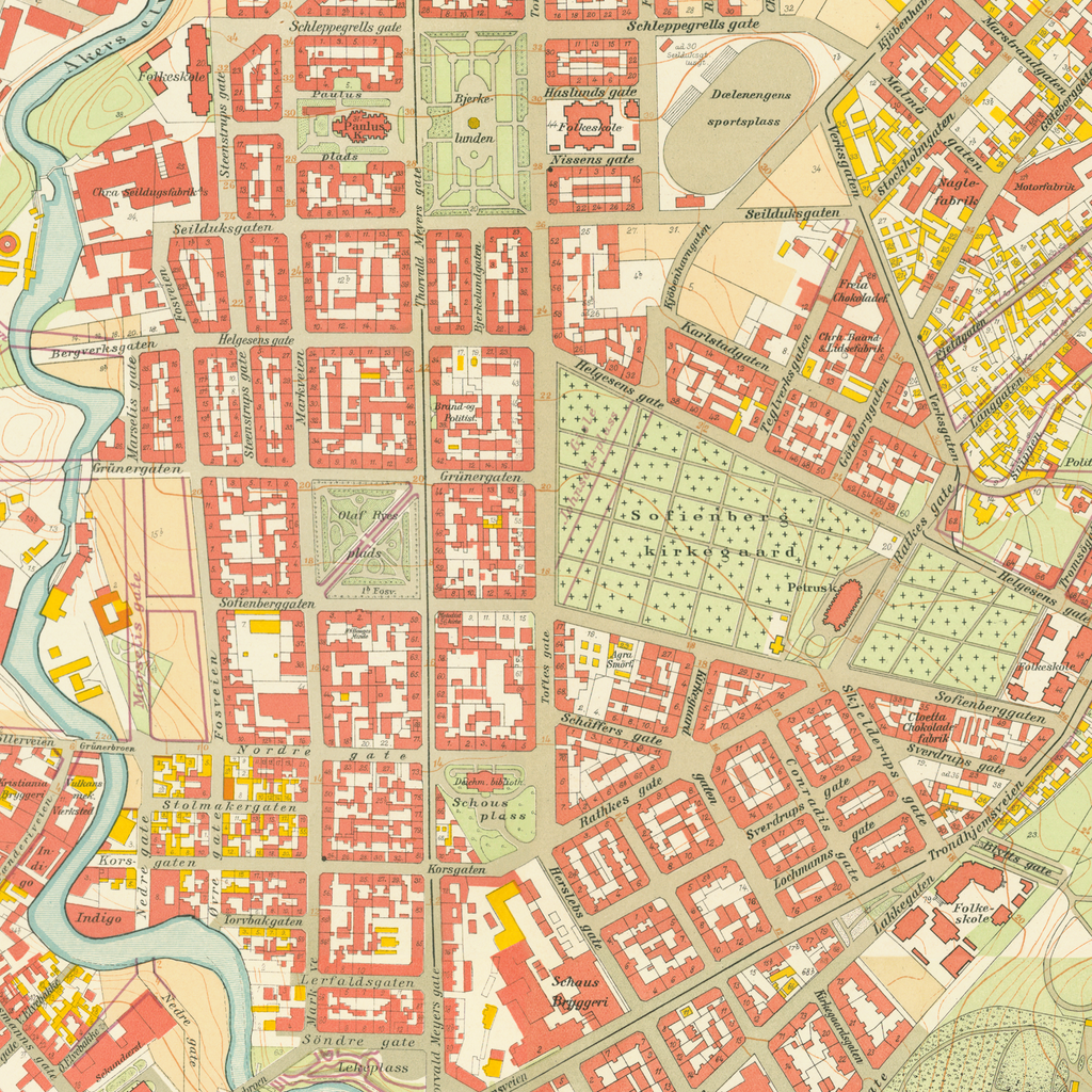 Kristiania 1921 (187x151cm)