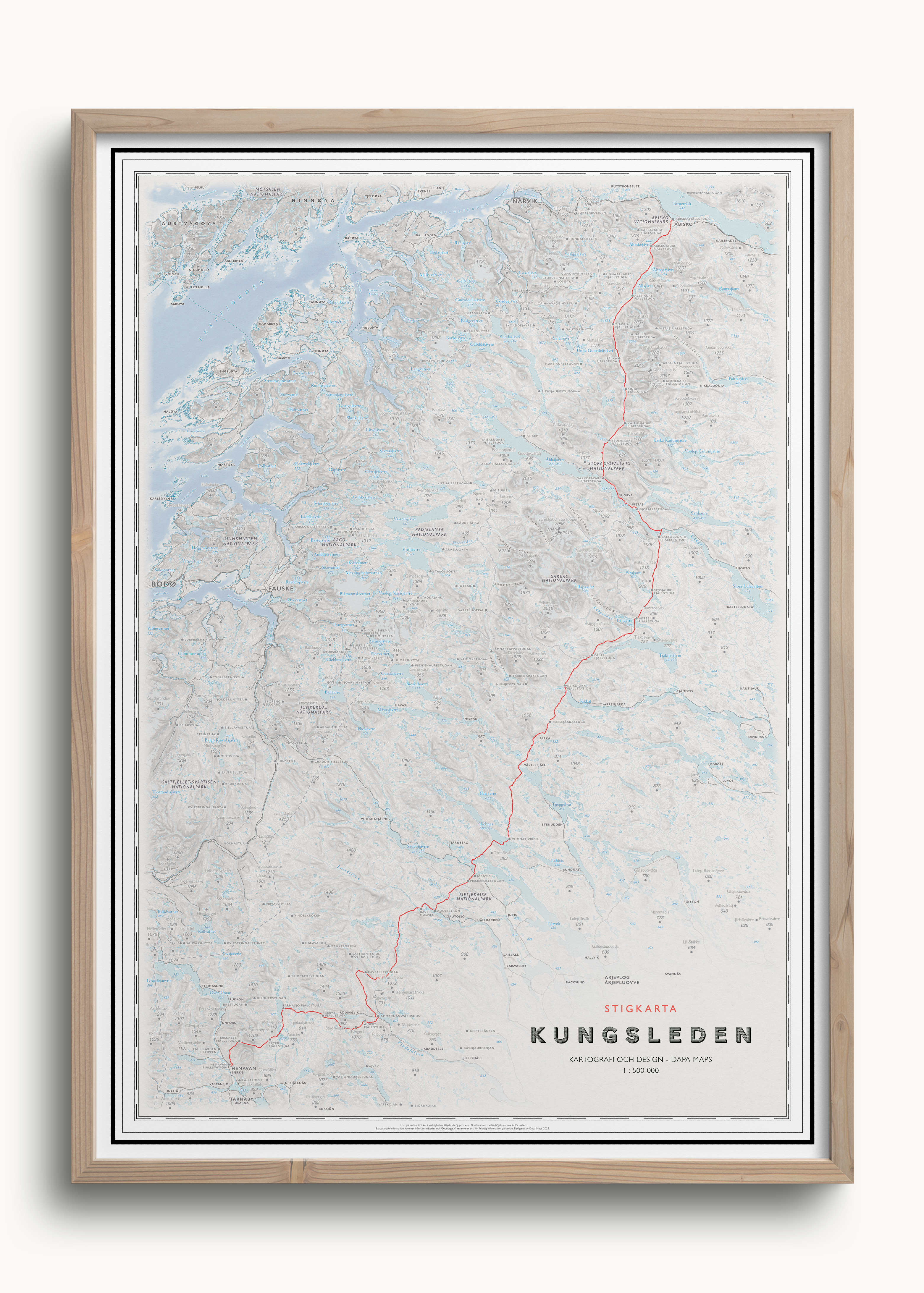 Turkart Kungsleden