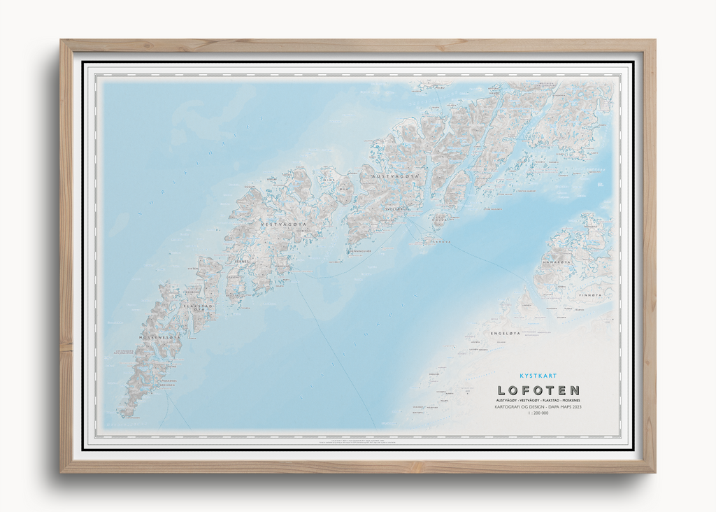 Kystkart Lofoten