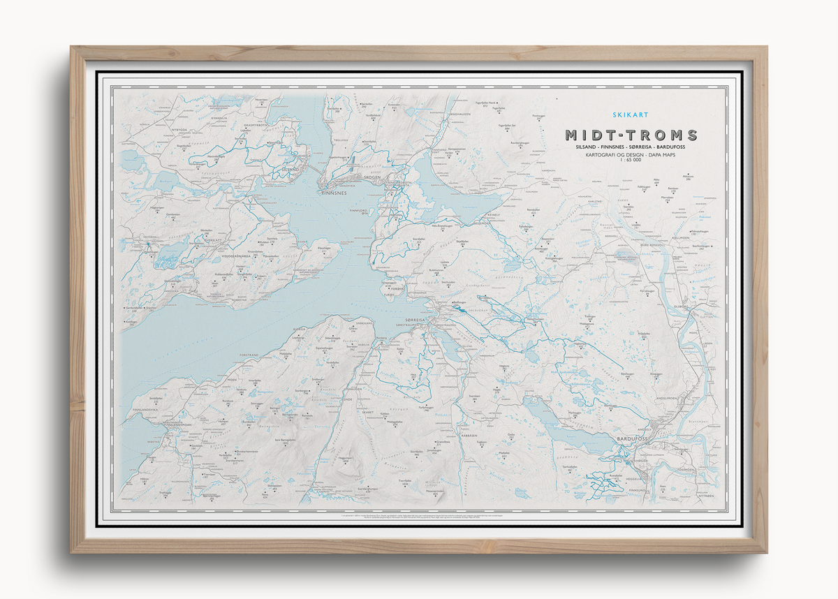 Skikart Midt-Troms