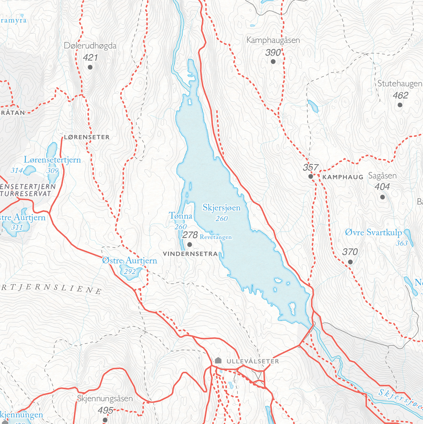 Turkart Oslo Nordmarka Sør