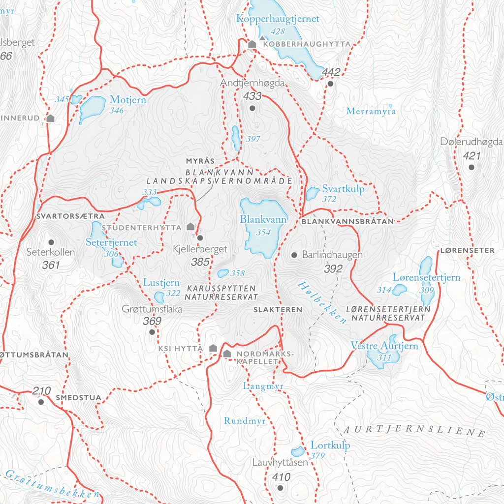 Turkart Oslo Nordmarka Sør