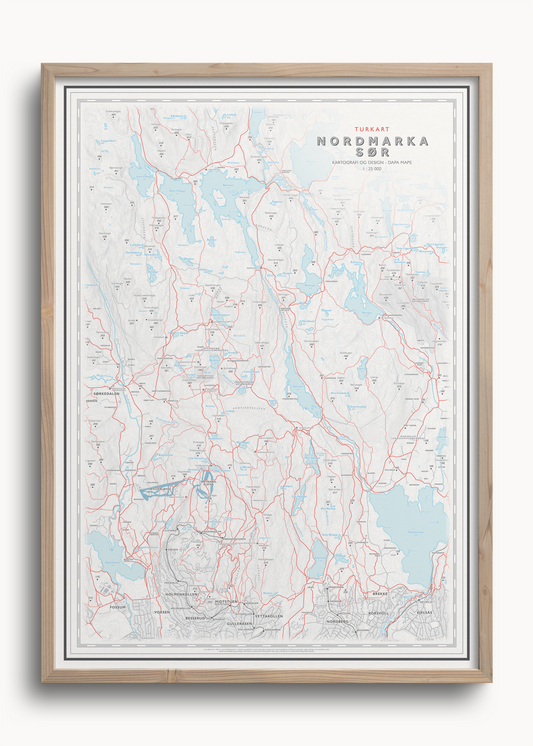 Turkart Oslo Nordmarka Sør